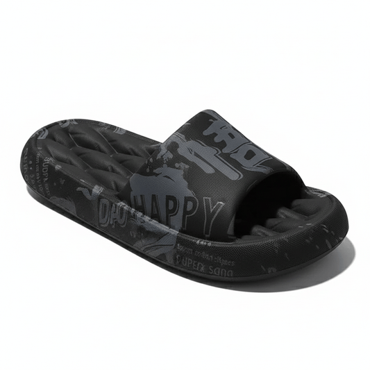Thick Sole Non Slip Orthopedic Slides for Men