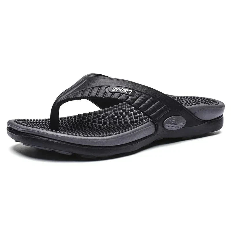 Massaging Orthopedic Slides with Arch Support for Men