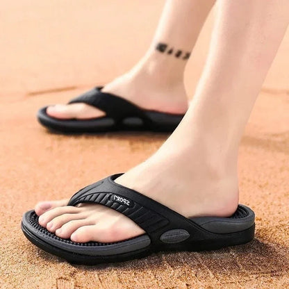 Massaging Orthopedic Slides with Arch Support for Men – view 2