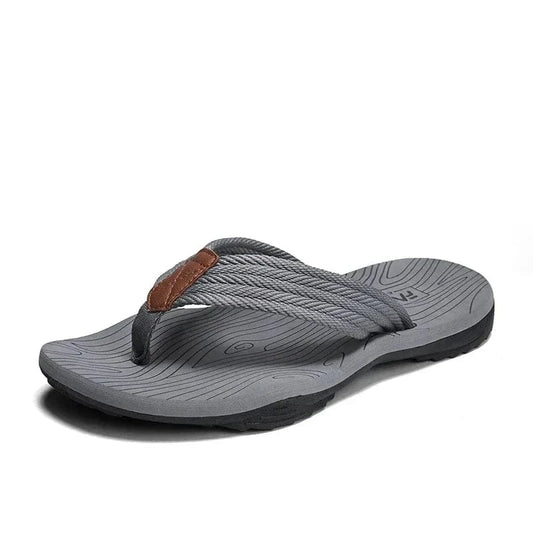 Dual-Material Summer Orthopedic Slides for Men