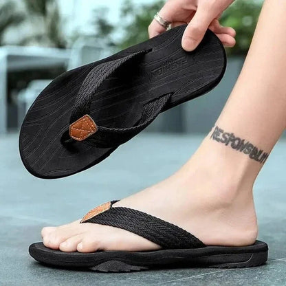 Dual-Material Summer Orthopedic Slides for Men – view 5