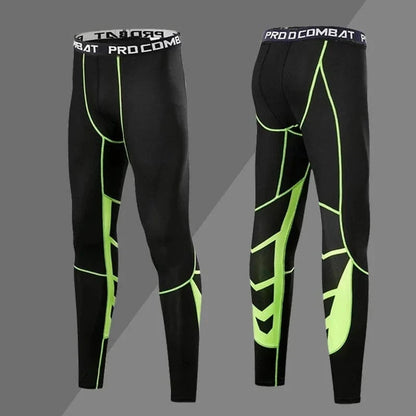 Stretch Athletic Compression Leggings for Men – view 21