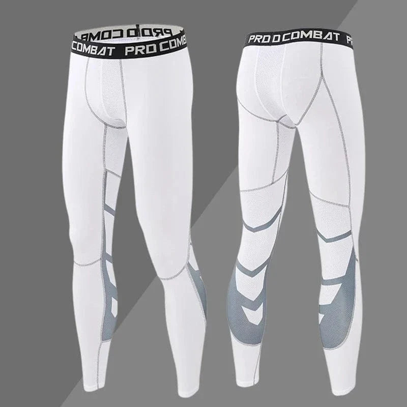 Stretch Athletic Compression Leggings for Men – view 28