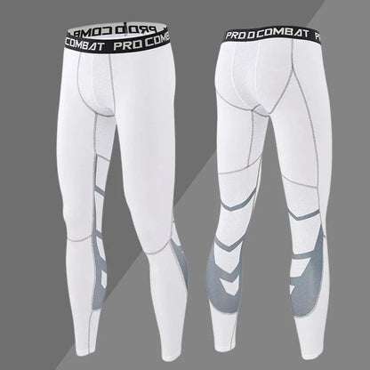 Stretch Athletic Compression Leggings for Men – view 28