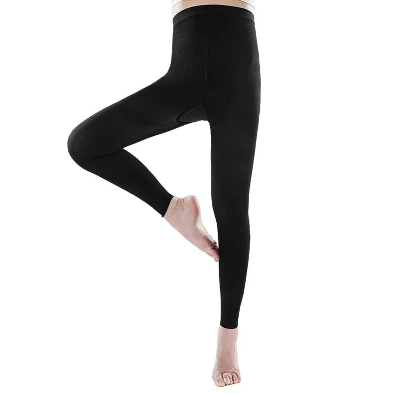 Footless High-Waist Compression Tights for Women – view 8