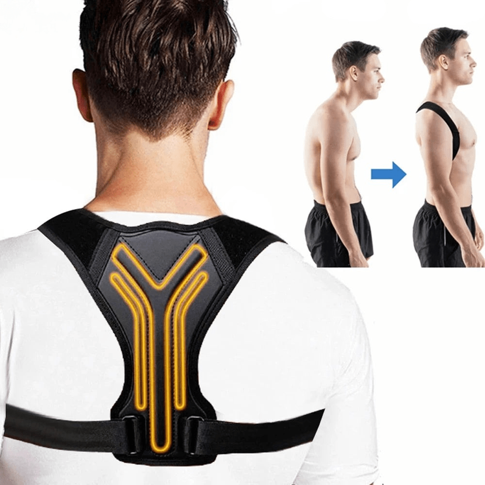 Adjustable Breathable Posture Corrector with X-Back Design – view 3