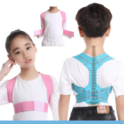 Corrective Posture Corrector for Kids in Pink or Blue