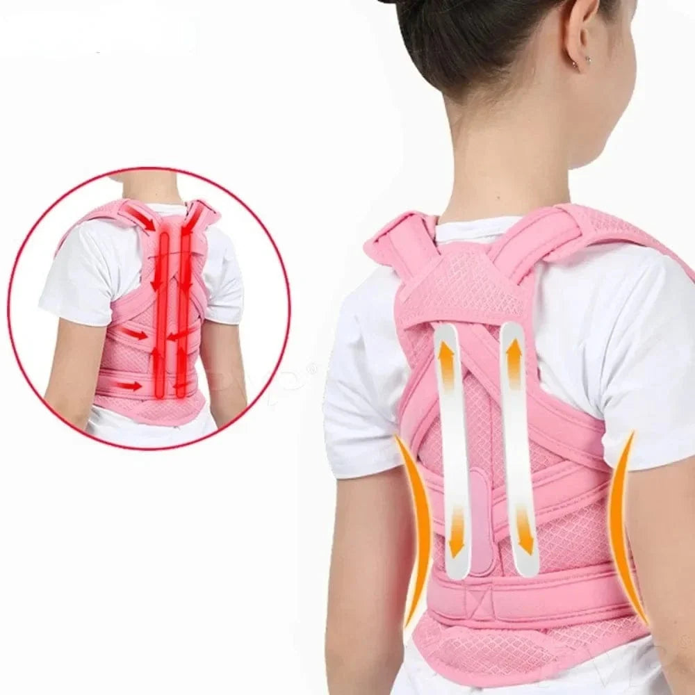 Soft Adjustable Posture Corrector for Kids – view 2