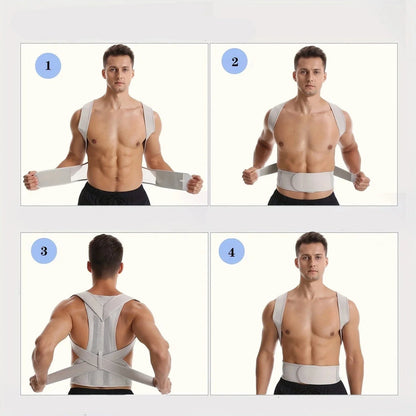 Adjustable Posture Corrector for Upper and Lower Back – view 6