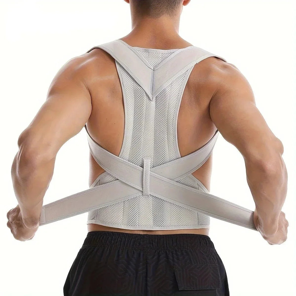 Adjustable Posture Corrector for Upper and Lower Back – view 2