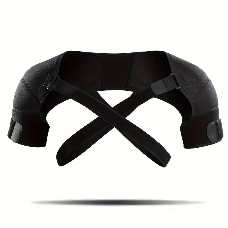 Breathable Shoulder Brace with Cross Straps – view 4