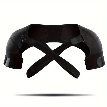 Breathable Shoulder Brace with Cross Straps – view 4