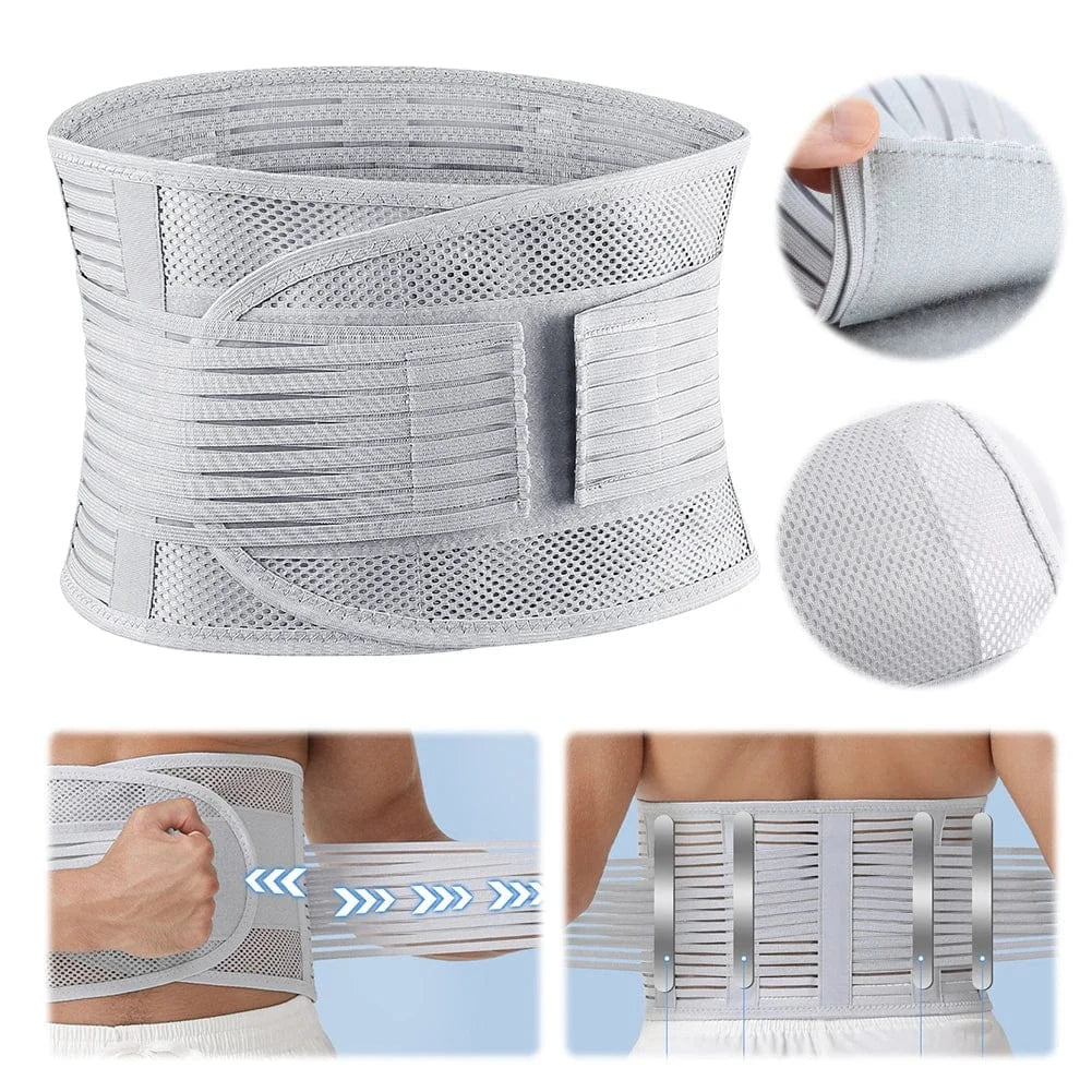 Medical Back Brace with Metal Stays for Active Days – view 3