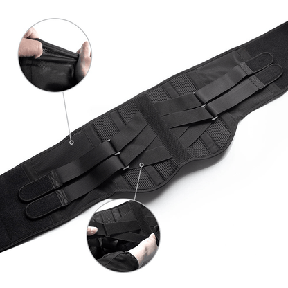 Lumbar Support Brace with 3D Pads and Aluminum Stays – view 4
