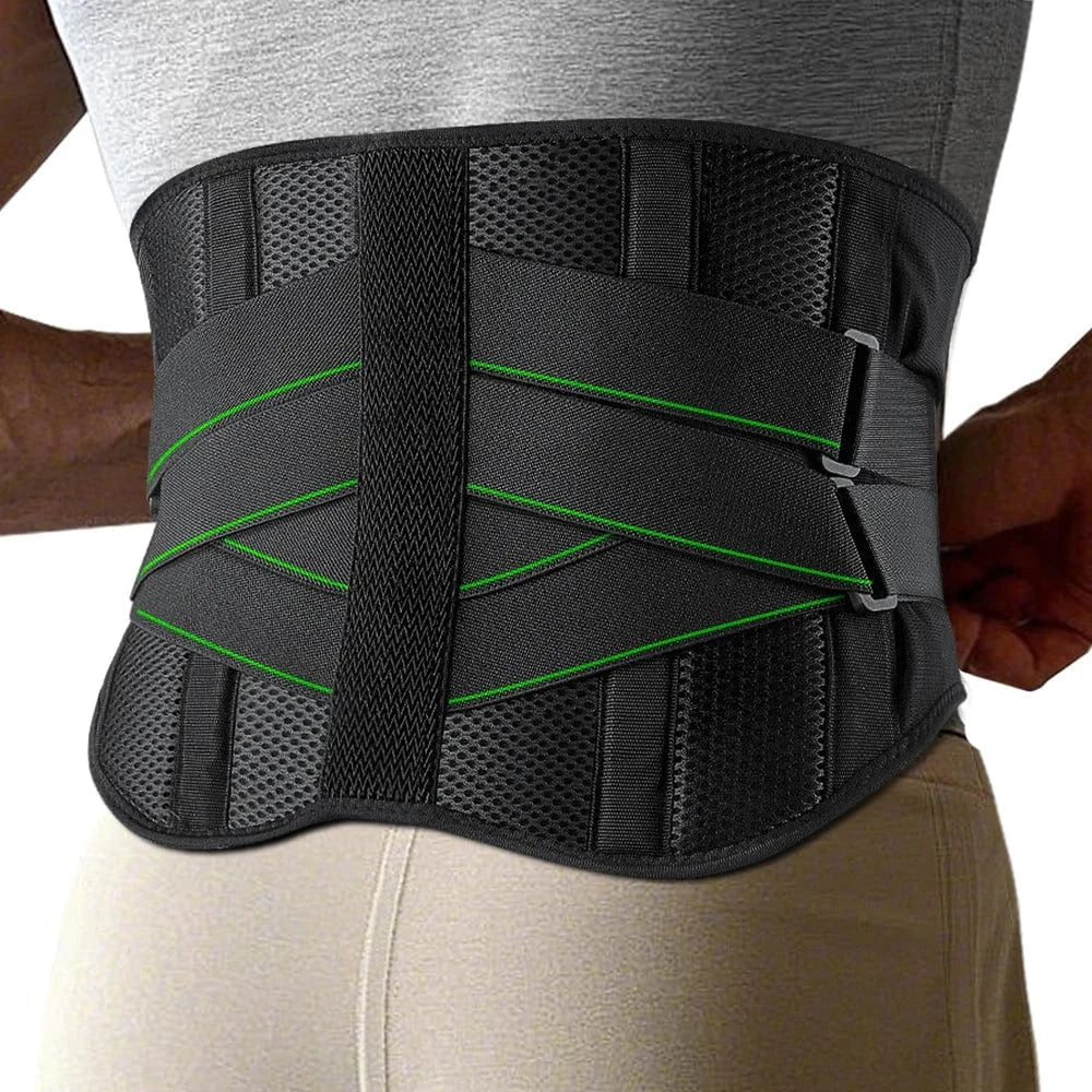 Lumbar Support Brace with 3D Pads and Aluminum Stays – view 8
