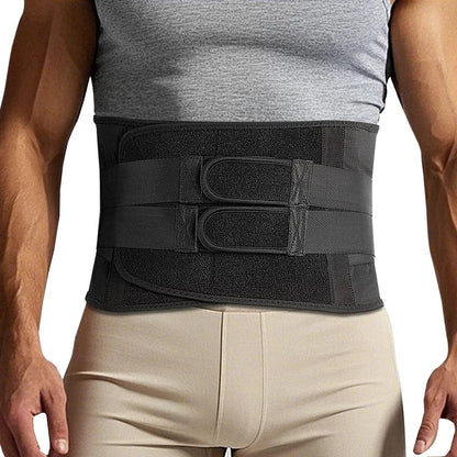 Lumbar Support Brace with 3D Pads and Aluminum Stays – view 2