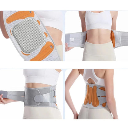 Adjustable Back Brace for Spine with Foam Inserts – view 2