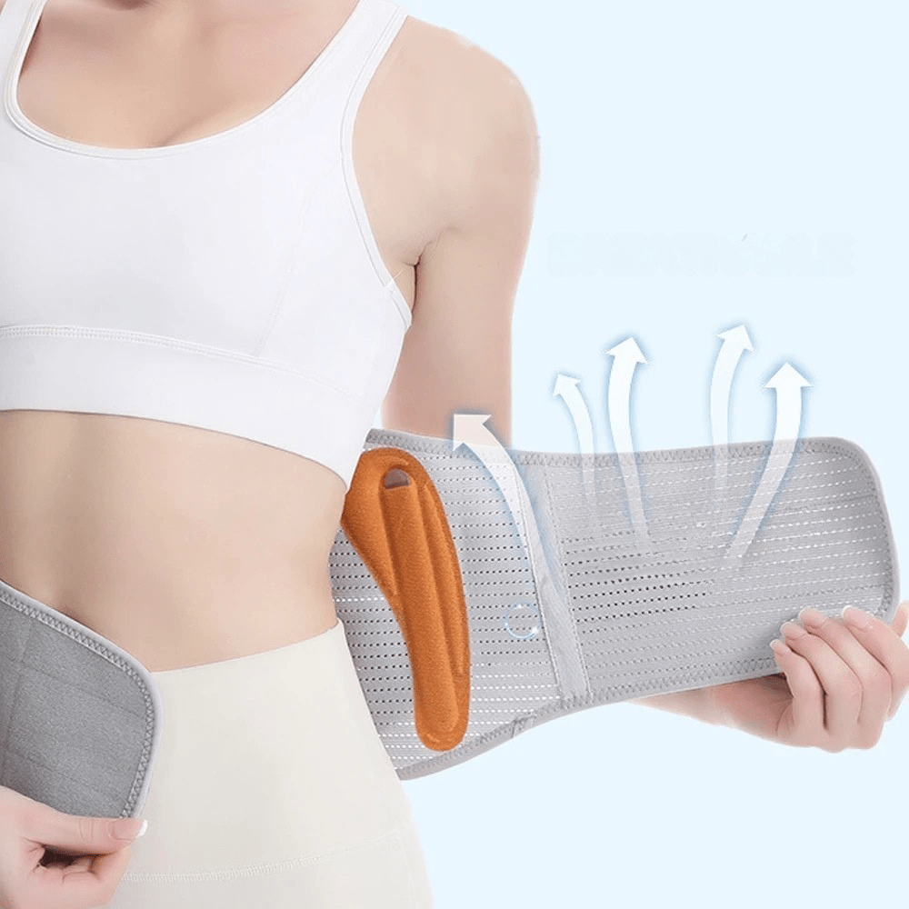 Adjustable Back Brace for Spine with Foam Inserts – view 5