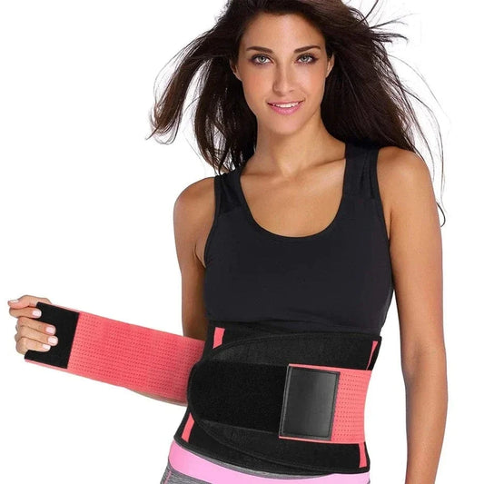Slim Back Brace for Spine Support with Built-In Bars