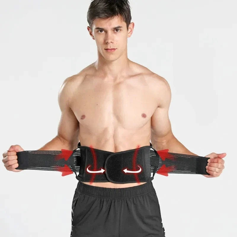 Comfortable Back Brace with Support Bars for Lower Back – view 2