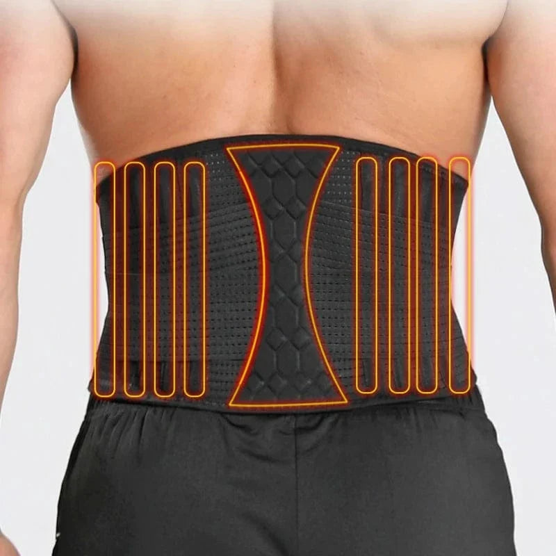 Comfortable Back Brace with Support Bars for Lower Back – view 4