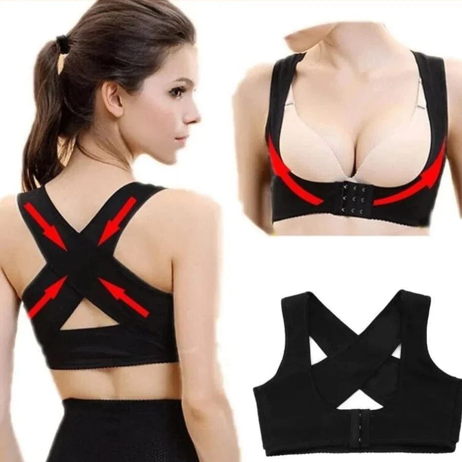Cross Strap Back Brace for Upper Back Pain – view 2