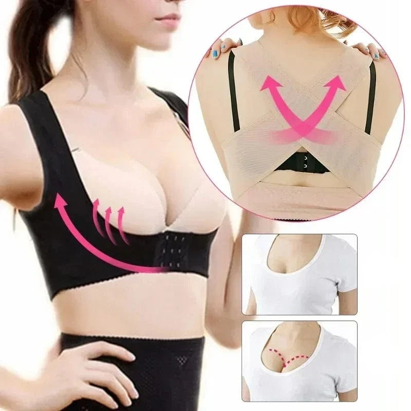 Cross Strap Back Brace for Upper Back Pain – view 3