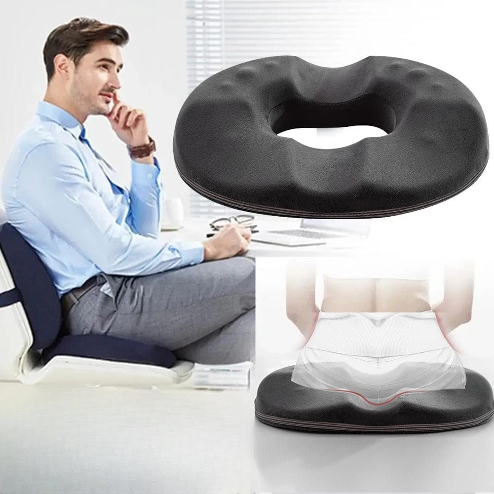 Memory Foam Donut Seat Cushion for Tailbone Pain – view 2