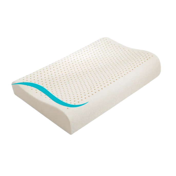 Breathable Orthopedic Massage Cushion in Natural Latex – view 7
