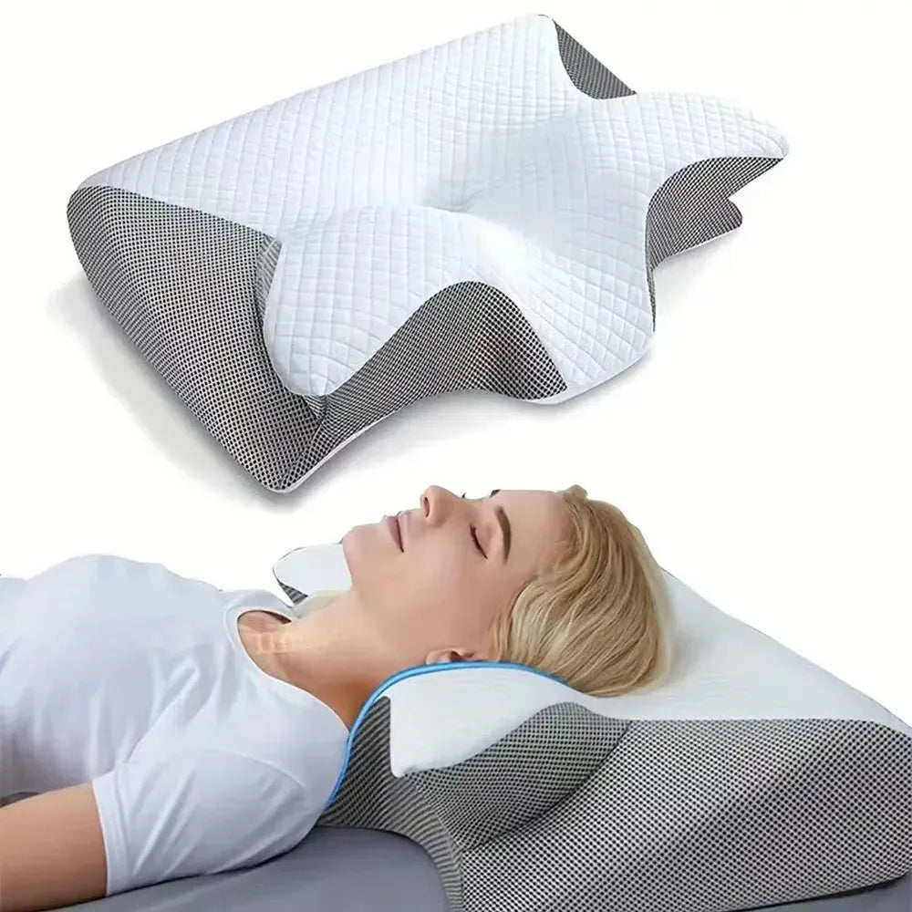 Ergonomic Contour Orthopedic Memory Foam Cushion