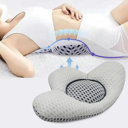 Ergonomic Buckwheat Orthopedic Cushion for Back Support – view 4