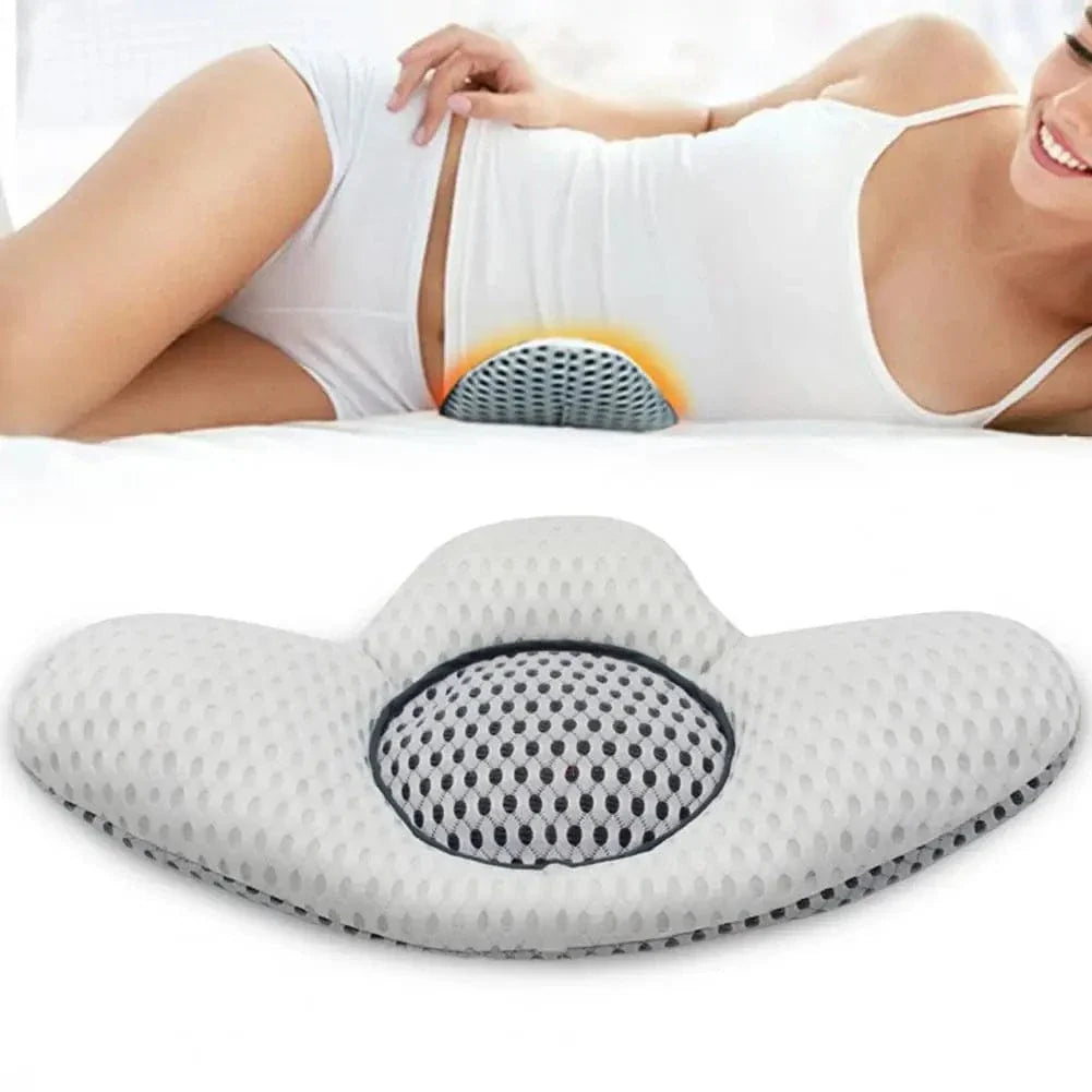 Ergonomic Buckwheat Orthopedic Cushion for Back Support – view 3