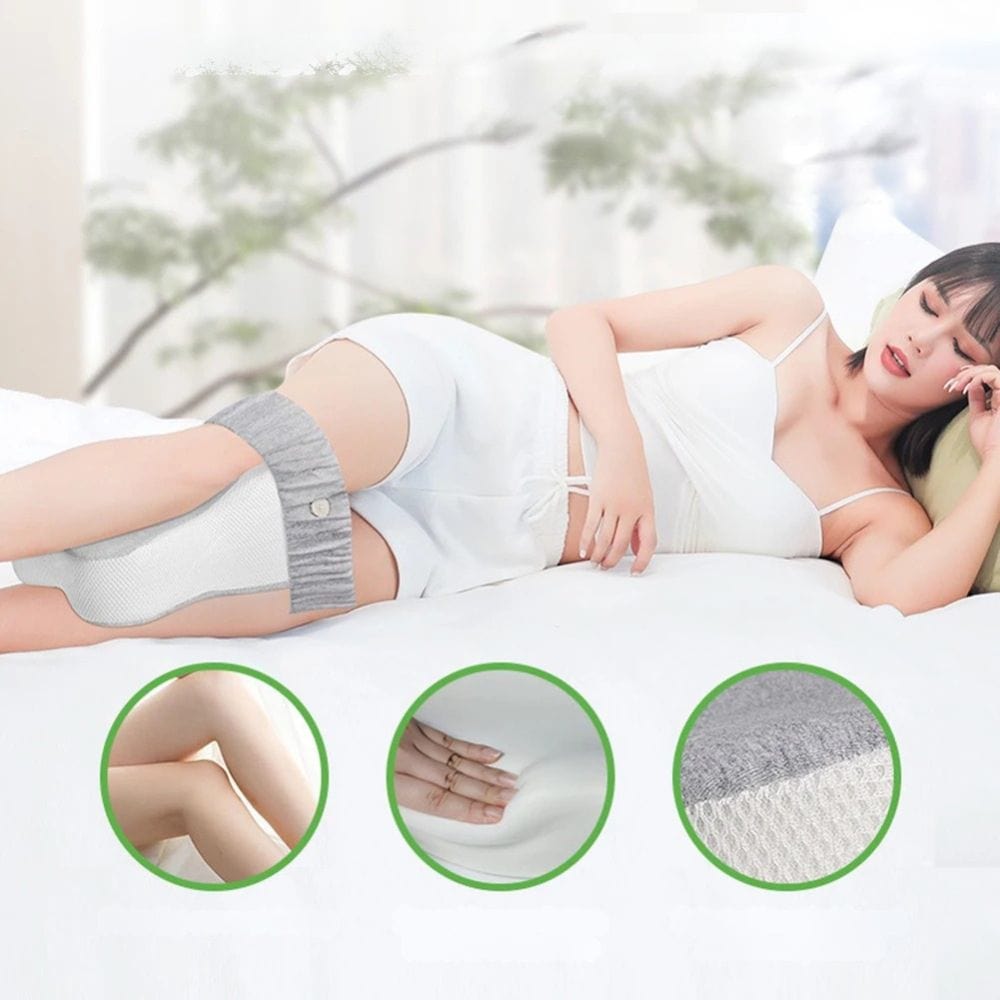 Adjustable Memory Foam Orthopedic Cushion for Knees and Legs – view 3