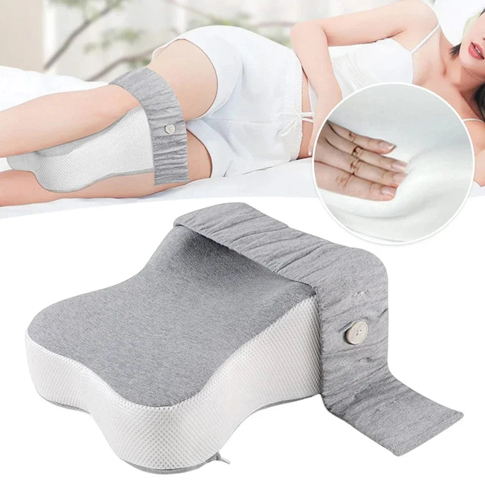 Adjustable Memory Foam Orthopedic Cushion for Knees and Legs