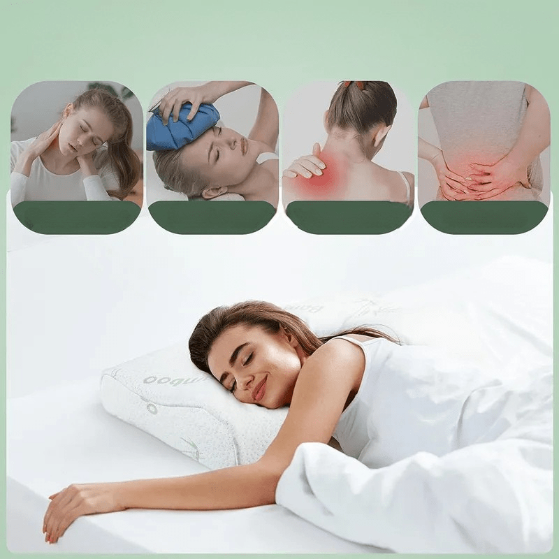 Long Orthopedic Cushion for Neck Support While Sleeping – view 3