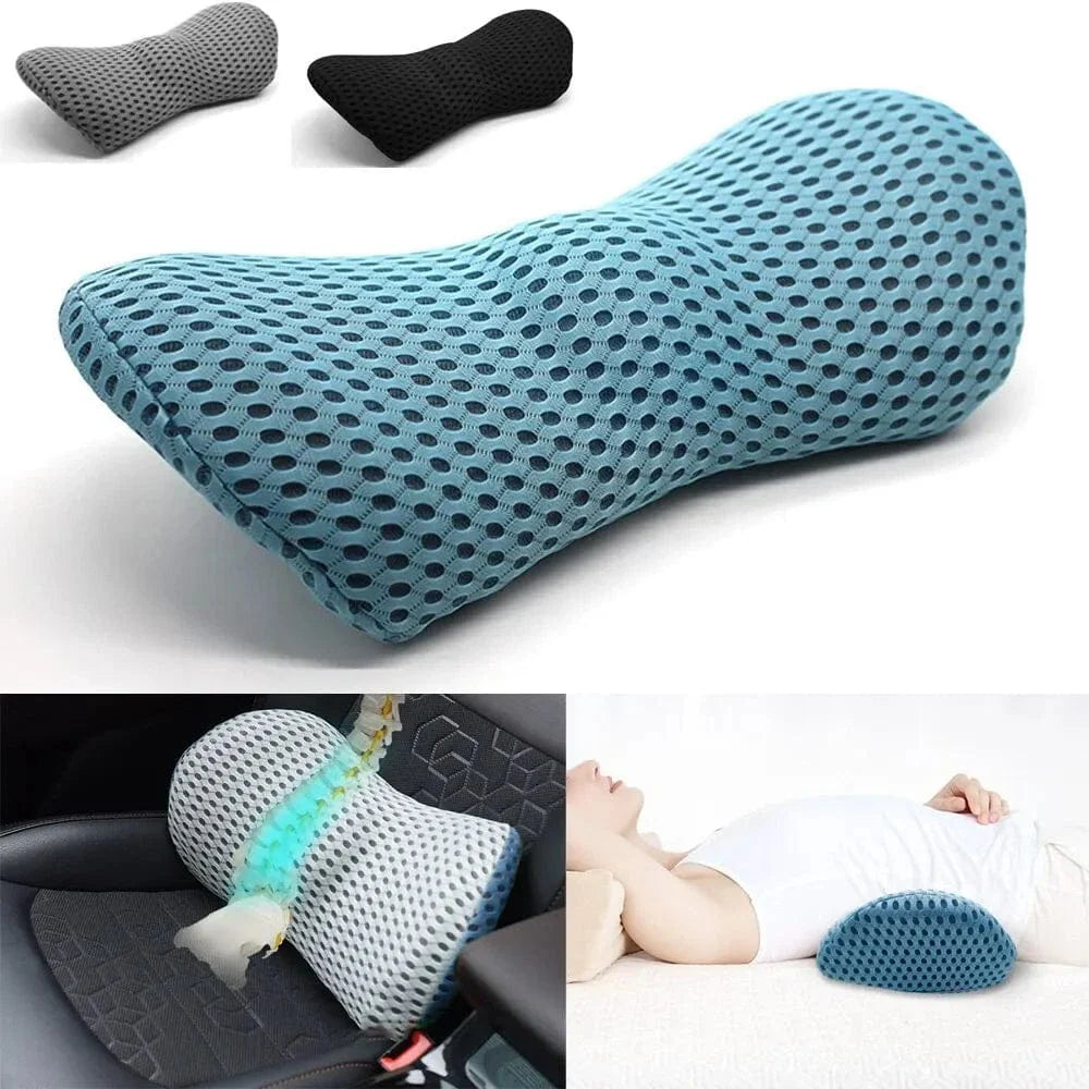 Breathable Orthopedic Back Cushion for Chairs and Car Seats – view 4