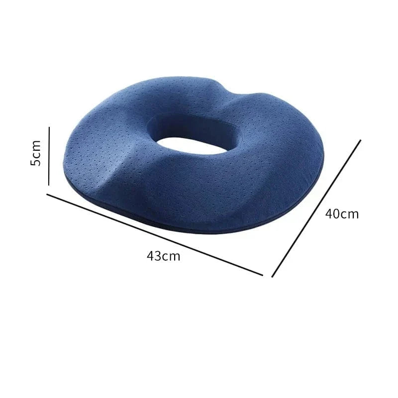 Ventilated Memory Foam Donut Lumbar Support Pillow – view 3