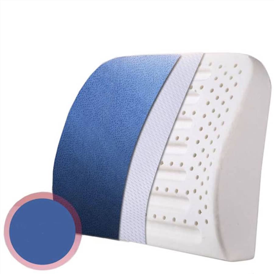 Ergonomic Latex Breathable Lumbar Support Pillow – view 2