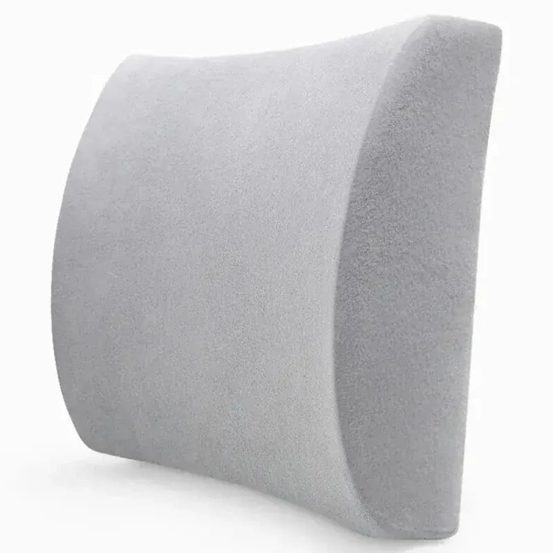 Adjustable Memory Foam Lumbar Support Pillow with Strap – view 2
