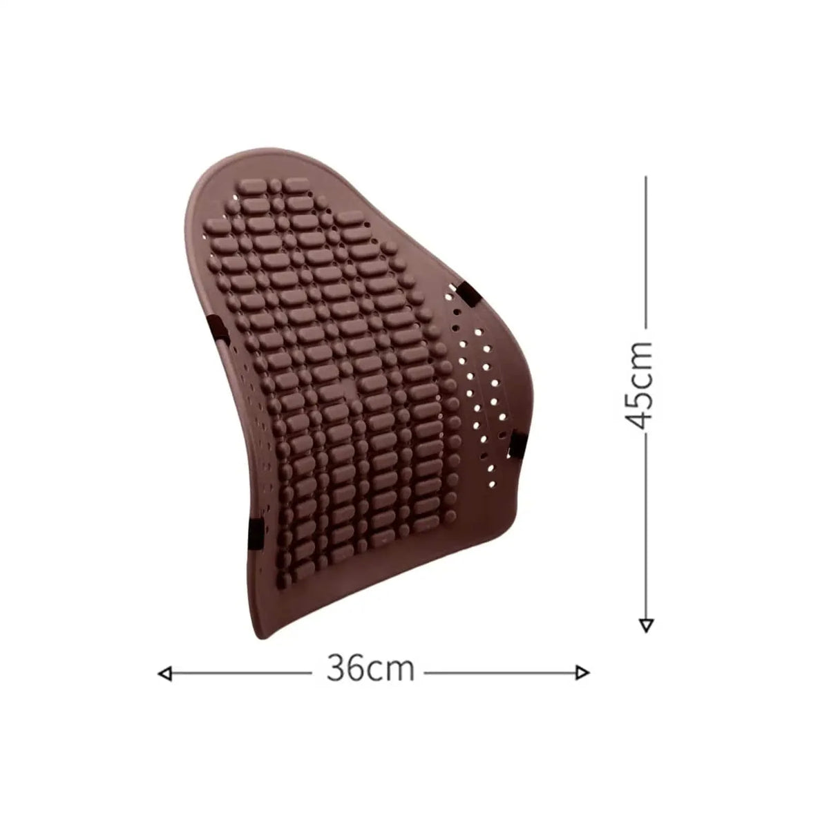 Adjustable Lumbar Support Pillow with Massage Beads – view 5