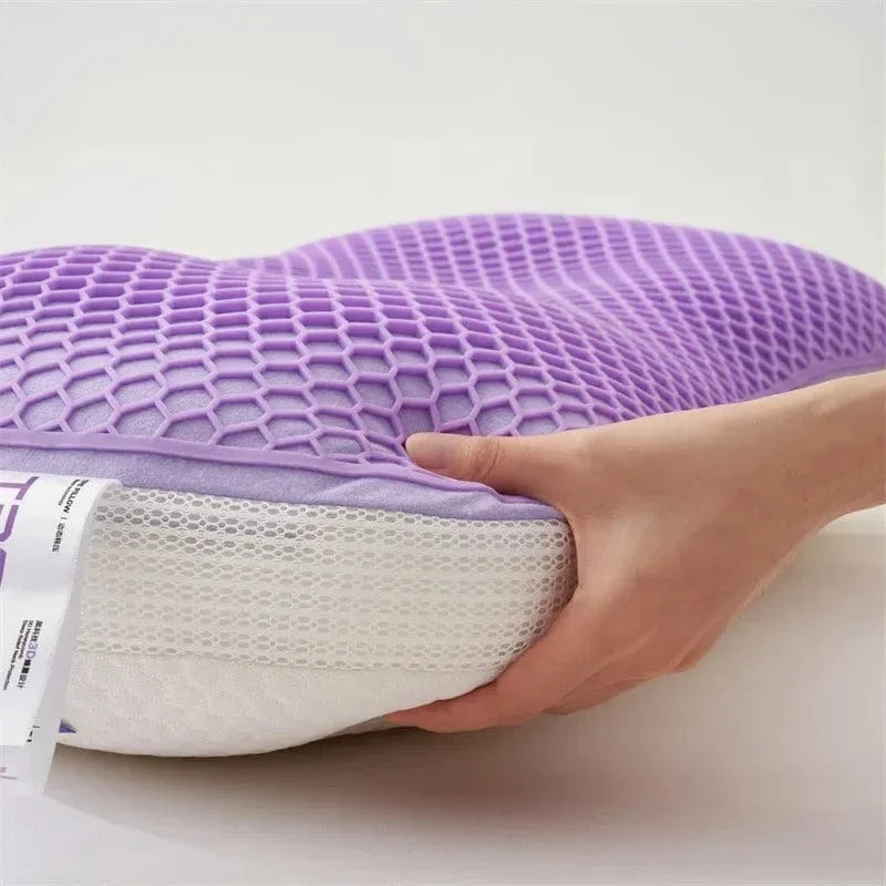 Contoured Orthopedic Gel Cushion for Neck and Vertebrae – view 11