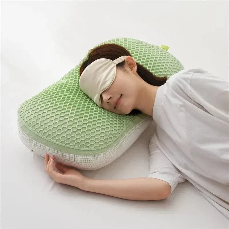 Contoured Orthopedic Gel Cushion for Neck and Vertebrae – view 3