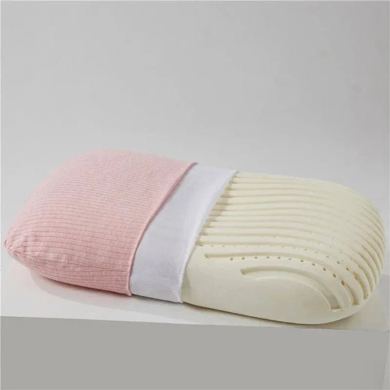 Natural Latex Orthopedic Cushion with Cotton Cover – view 7