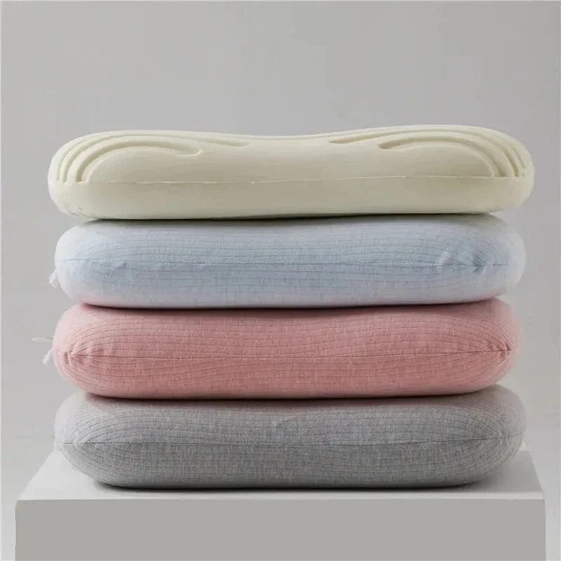 Natural Latex Orthopedic Cushion with Cotton Cover – view 4