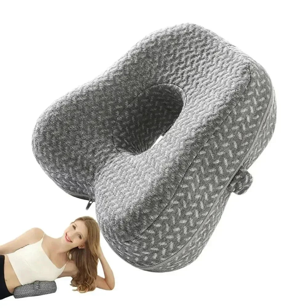 Wedge Memory Foam Pillow for Spine Alignment – view 3