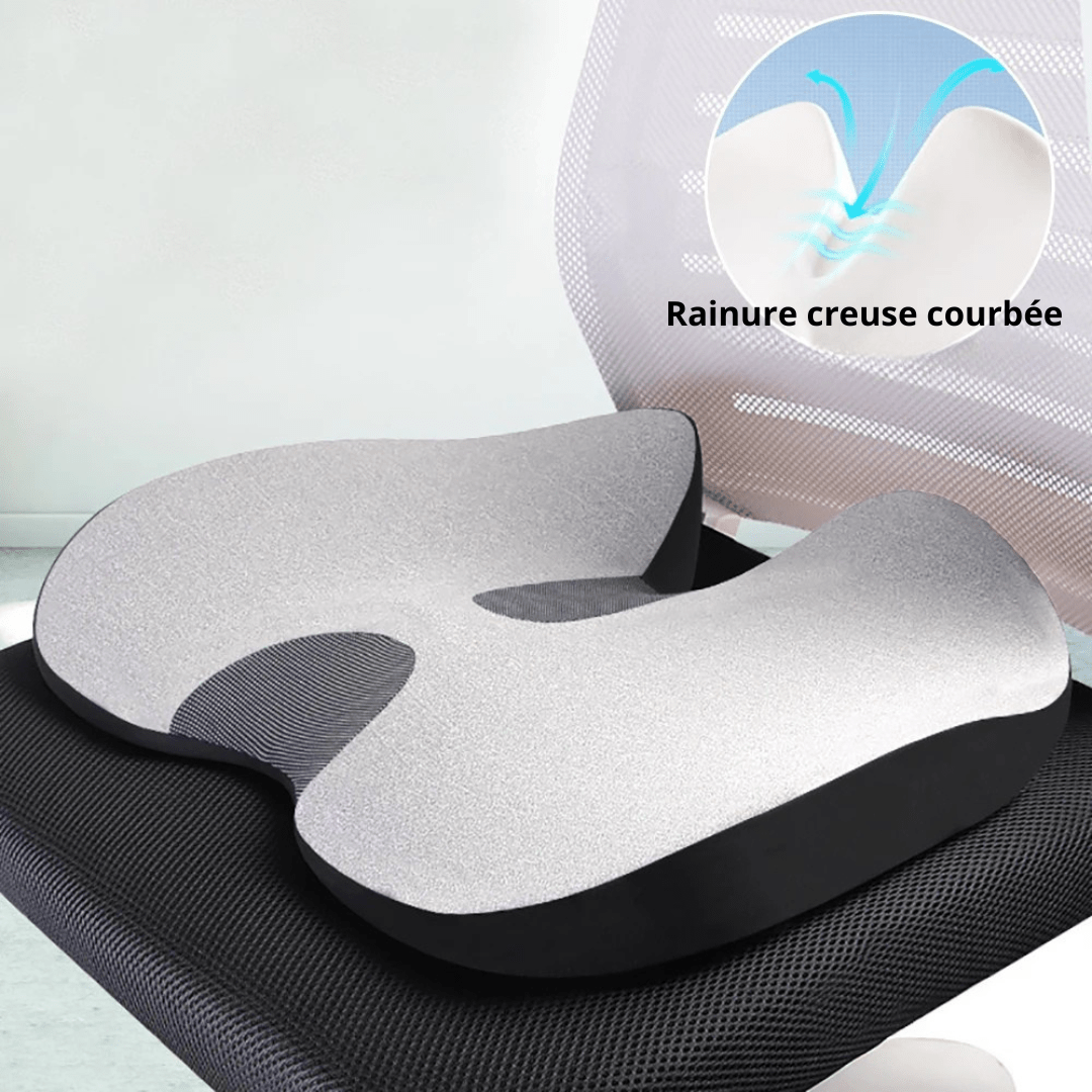 Memory Foam Orthopedic Seat Cushion for Chair and Car – view 4