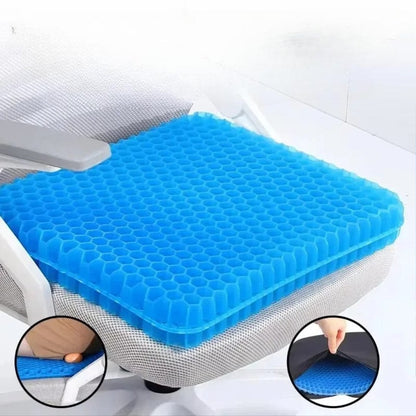 Cooling Gel Honeycomb Orthopedic Cushion for Sitting – view 3