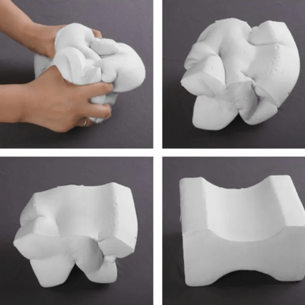 Memory Foam Breathable Orthopedic Knee Pillow for Sleep – view 4