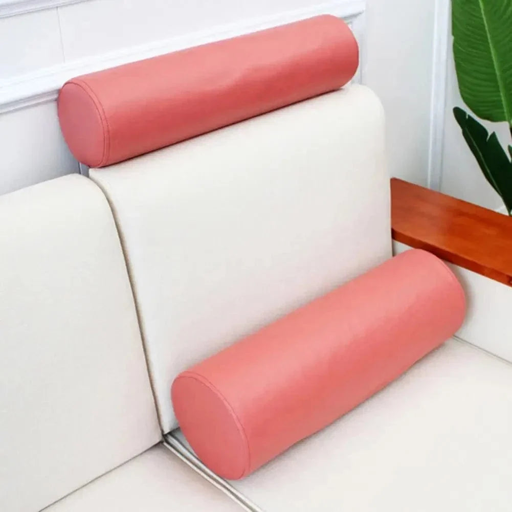Cylindrical Roll Lumbar Support Pillow with Removable Cover – view 5
