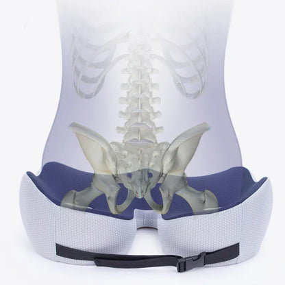 Adjustable Breathable Lumbar Support Pillow for Office – view 2